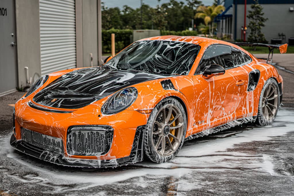 Maintenance wash and detailing